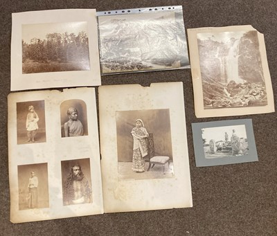 Lot 523 - A MISCELLANEOUS COLLECTION OF PHOTOGRAPHS OF COLONIAL CEYLON (SRI LANKA), MOSTLY 19TH CENTURY