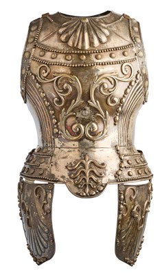 Lot 594 - A DECORATED PART ARMOUR FOR A CHILD IN ITALIAN 16TH CENTURY STYLE, 20TH CENTURY