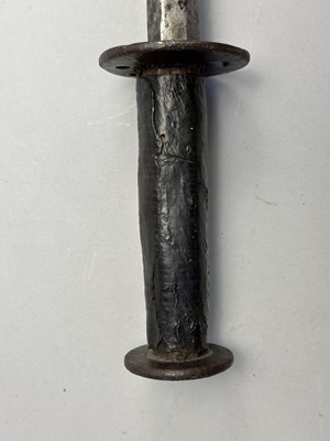 Lot 129 - A RARE GERMAN GOTHIC STEEL MACE, LAST QUARTER OF THE 15TH CENTURY