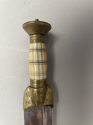 Lot 128 - A VERY RARE HIGHLAND DIRK, DATED 1663