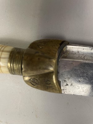 Lot 128 - A VERY RARE HIGHLAND DIRK, DATED 1663