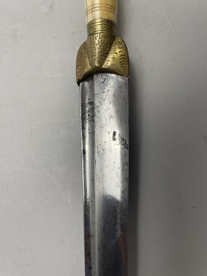 Lot 128 - A VERY RARE HIGHLAND DIRK, DATED 1663