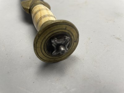 Lot 128 - A VERY RARE HIGHLAND DIRK, DATED 1663