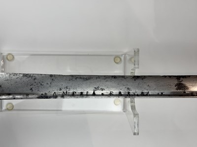 Lot 124 - A FINE AND RARE HIGHLAND BACKSWORD WITH SIGNED BASKET-HILT BY WALTER ALLAN, STIRLING, CIRCA 1735-40