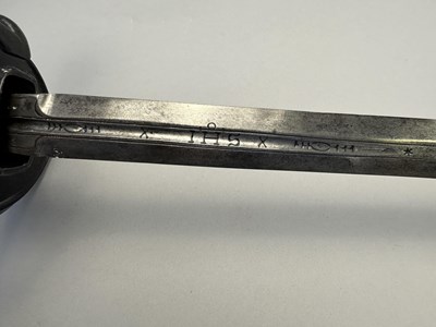 Lot 122 - A FINE GERMAN (SAXON) RAPIER, CIRCA 1580-1600