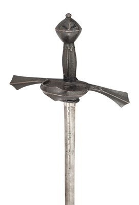 Lot 122 - A FINE GERMAN (SAXON) RAPIER, CIRCA 1580-1600