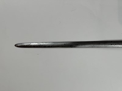 Lot 122 - A FINE GERMAN (SAXON) RAPIER, CIRCA 1580-1600