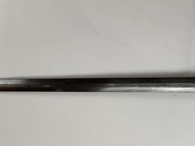Lot 122 - A FINE GERMAN (SAXON) RAPIER, CIRCA 1580-1600