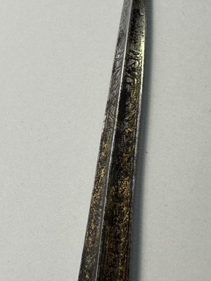 Lot 127 - A FINE AND RARE LOWLAND SCOTS BALLOCK DAGGER, EARLY 17TH CENTURY