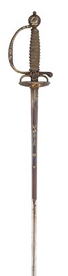 Lot 242 - A FRENCH SMALL-SWORD, CIRCA 1780