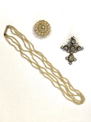 Lot 341 - A COLLECTION JEWELLERY, 18TH CENTURY AND LATER