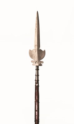 Lot 96 - A GEORGE IV STATE PARTISAN OF THE YEOMAN OF THE GUARD