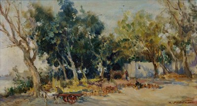 Lot 50 - KAMEL MOUSTAFA (EGYPTIAN 1917-1982)