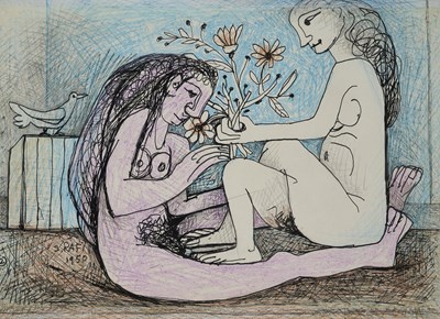 Lot 44 - SAMIR RAFI (EGYPTIAN 1926-2004)