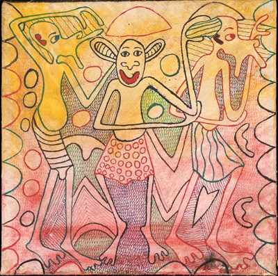 Lot 7 - GEORGE LILANGA (TANZANIAN 1934-2005)