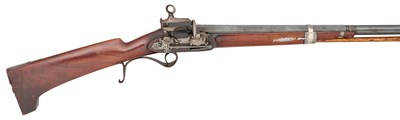 Lot 350 - A 12 BORE SPANISH MIQUELET-LOCK SPORTING GUN BY FERNANDO MURÚA, EIBAR, CIRCA 1790-1800