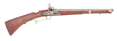 Lot 349 - A 25 BORE CENTRAL ITALIAN ROMAN-LOCK CARBINE, EARLY 18TH CENTURY