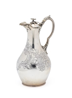 Lot 208 - A VICTORIAN SILVER EWER, WILLIAM KER REID, LONDON, 1840