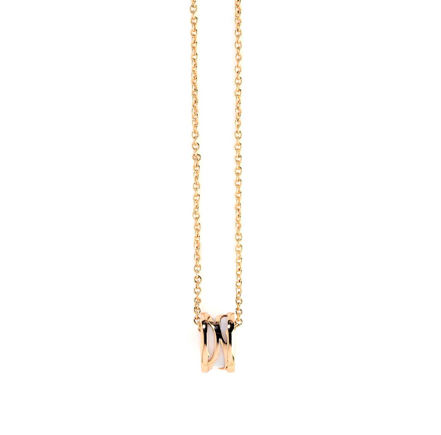 Lot 379 - BULGARI: 'B-ZERO 1', NECKLACE