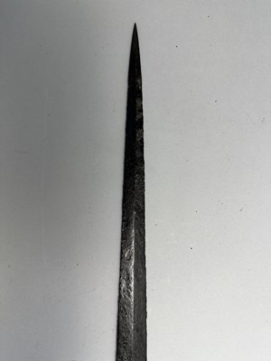 Lot 120 - A VERY FINE MEDIEVAL SWORD, CIRCA 1420-60
