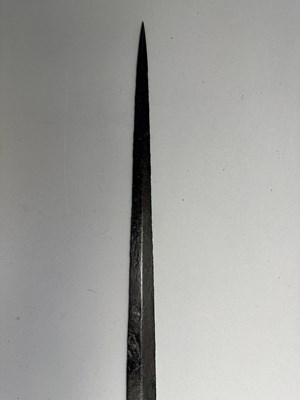 Lot 120 - A VERY FINE MEDIEVAL SWORD, CIRCA 1420-60