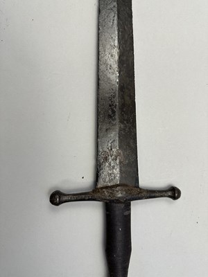 Lot 120 - A VERY FINE MEDIEVAL SWORD, CIRCA 1420-60