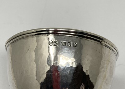 Lot 70 - A GEORGE V SILVER GOBLET, OMAR RAMSDEN, LONDON, 1919