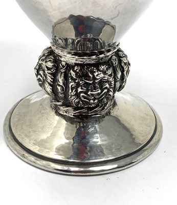 Lot 70 - A GEORGE V SILVER GOBLET, OMAR RAMSDEN, LONDON, 1919