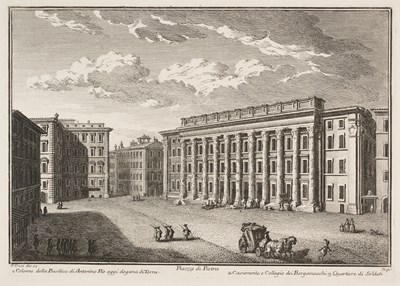 Lot 306 - GIUSEPPE VASI (ITALIAN 1710-1782)