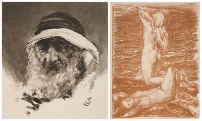 Lot 457 - SIR HERBERT HERKOMER (GERMAN-BRITISH 1849-1914)
