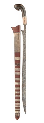 Lot 602 - A SUMATRAN KARO BATAK SWORD (KALASAN), 19TH CENTURY