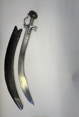 Lot 97 - AN INDIAN SWORD (TALWAR), LATE 18TH/19TH CENTURY