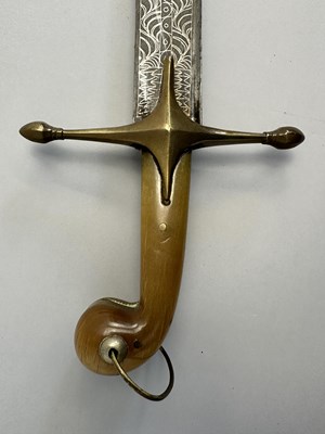 Lot 100 - AN OTTOMAN SWORD (KILIG), TURKEY, MID-19TH CENTURY