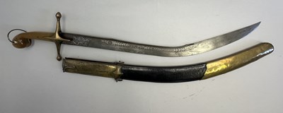 Lot 100 - AN OTTOMAN SWORD (KILIG), TURKEY, MID-19TH CENTURY