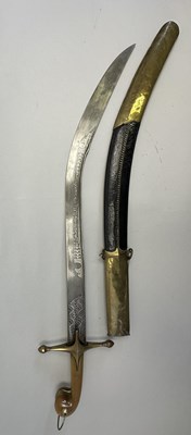 Lot 100 - AN OTTOMAN SWORD (KILIG), TURKEY, MID-19TH CENTURY
