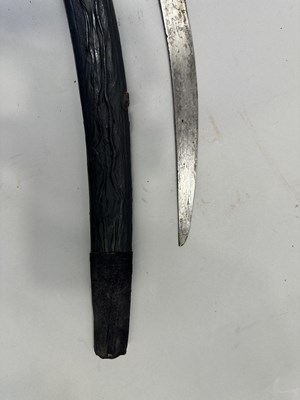 Lot 328 - AN INDO-PERSIAN SWORD (SHAMSHIR), 18TH/EARLY 19TH CENTURY