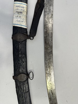 Lot 328 - AN INDO-PERSIAN SWORD (SHAMSHIR), 18TH/EARLY 19TH CENTURY