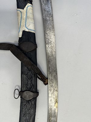 Lot 328 - AN INDO-PERSIAN SWORD (SHAMSHIR), 18TH/EARLY 19TH CENTURY