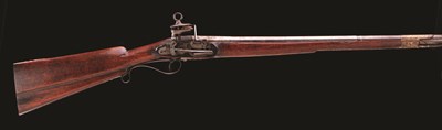 Lot 156 - A SPANISH MIQUELET-LOCK FOWLING-PIECE