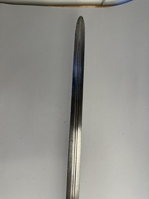 Lot 136 - A GERMAN MILITARY BROADSWORD, CIRCA 1580-90