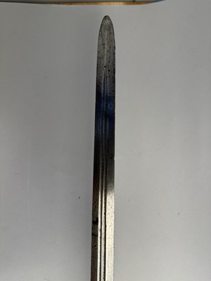 Lot 136 - A GERMAN MILITARY BROADSWORD, CIRCA 1580-90