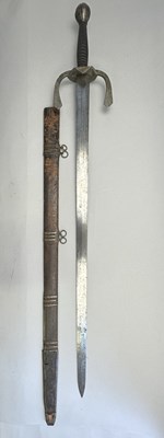 Lot 139 - A RARE STYRIAN BROADSWORD OF HUNGARIAN TYPE, CIRCA 1660