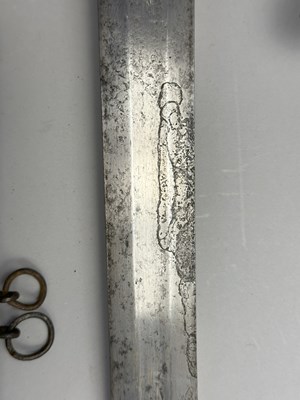 Lot 139 - A RARE STYRIAN BROADSWORD OF HUNGARIAN TYPE, CIRCA 1660