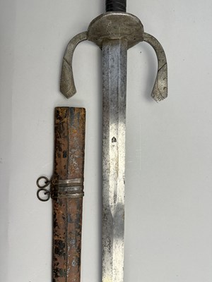 Lot 139 - A RARE STYRIAN BROADSWORD OF HUNGARIAN TYPE, CIRCA 1660