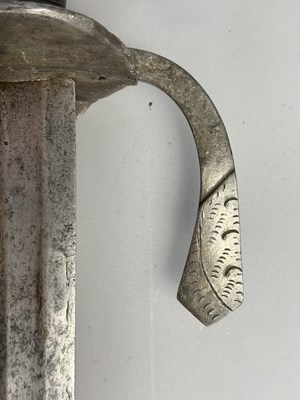 Lot 139 - A RARE STYRIAN BROADSWORD OF HUNGARIAN TYPE, CIRCA 1660