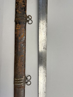 Lot 139 - A RARE STYRIAN BROADSWORD OF HUNGARIAN TYPE, CIRCA 1660