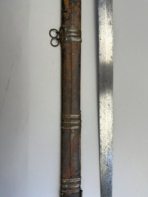 Lot 139 - A RARE STYRIAN BROADSWORD OF HUNGARIAN TYPE, CIRCA 1660