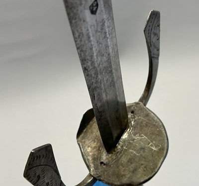 Lot 139 - A RARE STYRIAN BROADSWORD OF HUNGARIAN TYPE, CIRCA 1660