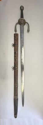 Lot 139 - A RARE STYRIAN BROADSWORD OF HUNGARIAN TYPE, CIRCA 1660