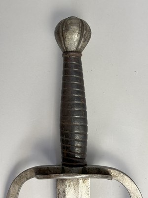Lot 139 - A RARE STYRIAN BROADSWORD OF HUNGARIAN TYPE, CIRCA 1660